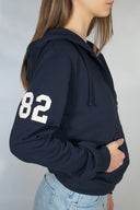 Zip-up hoodie