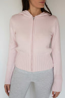 Hooded cardigan