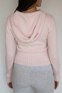 Hooded cardigan