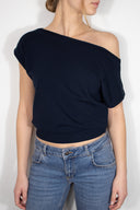 Boat neck sweater