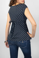 V-neck T-shirt with a band