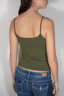 Scoop neckline top