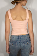 Square neck top