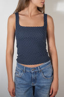 Square neck top