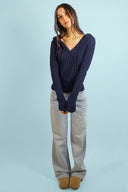 Hooded sweater