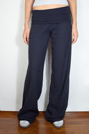 Waistband palazzo pants