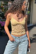 Lace tank top
