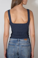 Square neck top