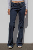 Low waist flared jeans
