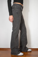 Low waist flared jeans