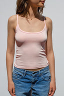 Scoop neckline top