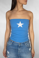 Bandeau top with star