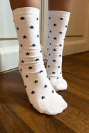 All-over star socks