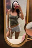 Scoop neck top