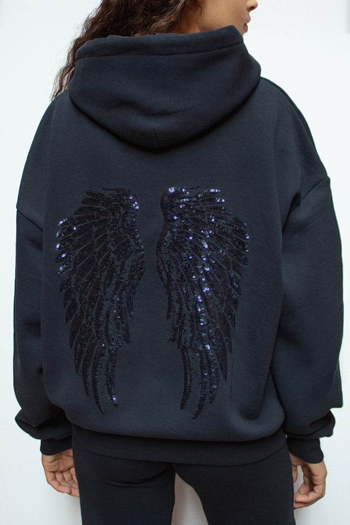 トップス subdued wings sequin hoodie S Wings sequin hoodie – subdued KR