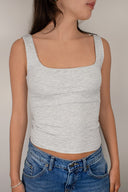 Square neck top