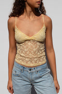 Lace tank top