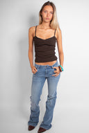 Twist front top