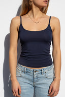 Scoop neckline top