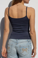 Scoop neckline top