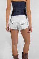 Wings Denim Shorts