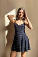 V-neck dress