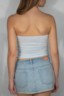Ruched Tie-Front Top
