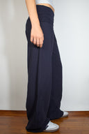 Waistband palazzo pants
