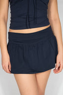 미니 러플 스커트